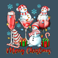 Merry Christmas Wine Glasses Urban Heavy Tee | Teevron