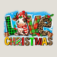 Love Christmas Cow Heavy Core Tee | Teevron
