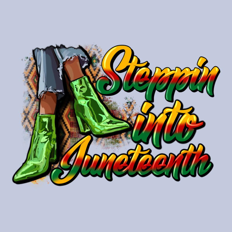 Steppin Into Juneteenth Heels Long Sleeve Tee by CowGirlArtShop | Teevron
