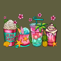 Summer Coffee Cups Vintage Tee | Teevron