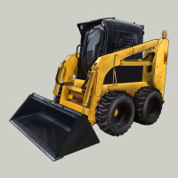 Skid Steer Loader Heavyweight Hoodie | Teevron