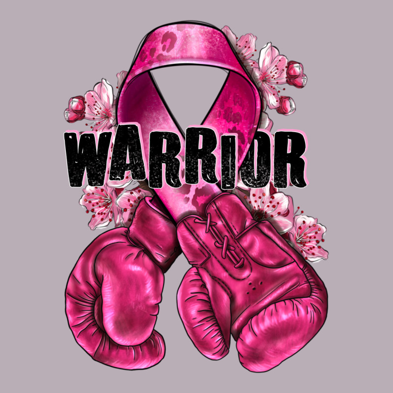 Warrior Breast Cancer With Boxing Gloves Vintage Tee by NancyCooperArtShop | Teevron