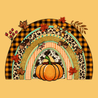 Fall Rainbow Pumpkin Vintage Hoodie | Teevron