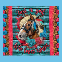 Just A Girl Who Loves Horses Premium Sweatshirt | Teevron