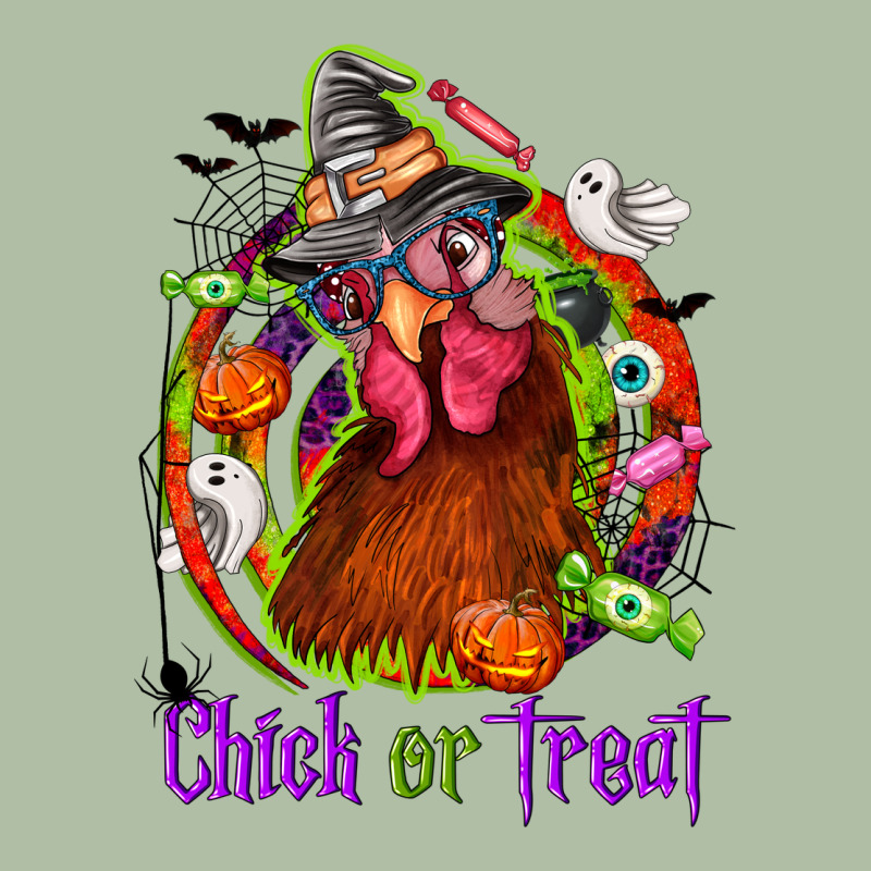 Chick Or Treat Halloween Urban Heavy Tee by NancyCooperArtShop | Teevron