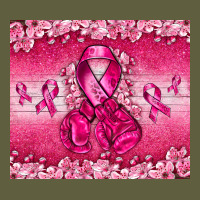 Breast Cancer With Boxing Gloves Vintage Tee | Teevron