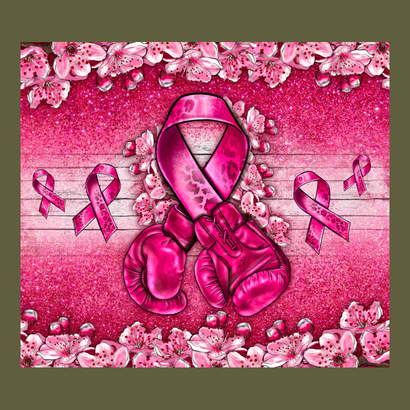 Breast Cancer With Boxing Gloves Vintage Tee by NancyCooperArtShop | Teevron