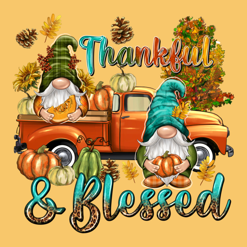 Fall Thankful And Blessed Vintage Hoodie by NancyCooperArtShop | Teevron