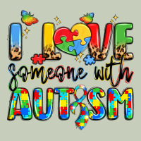 I Love Someone With Autism Ladies Tee | Teevron