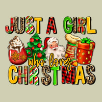 Just A Girl Who Loves Christmas Heavy Core Tee | Teevron