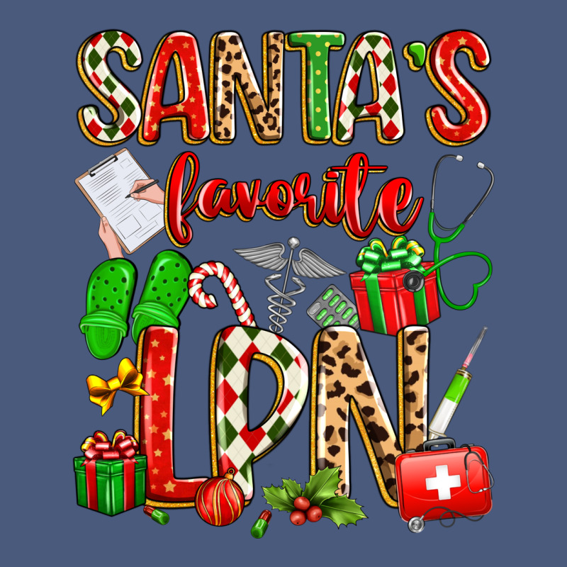 Santa's Favorite Lpn Vintage Hoodie by texasbilliewilder | Teevron
