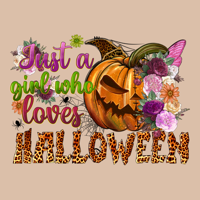 Just A Girl Who Loves Halloween Urban Heavy Tee by NancyCooperArtShop | Teevron