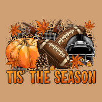 Tis' The Season Football Black Helmet Vintage Tee | Teevron