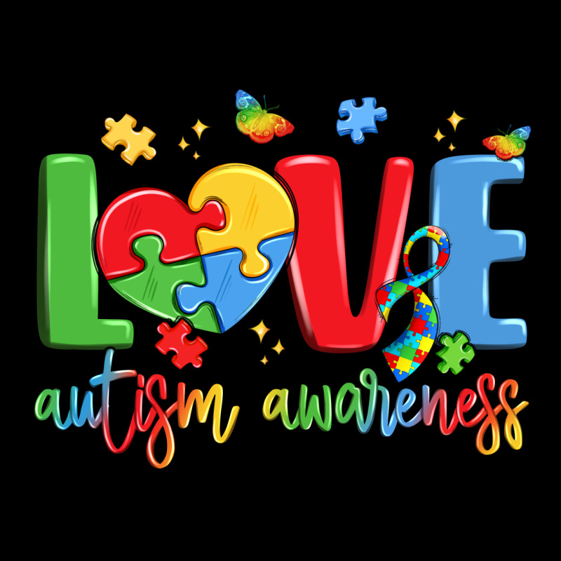 Love Autism Awareness Ladies Tee by LillyAllenDesigns | Teevron