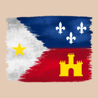 Louisiana Flag Background Urban Hoodie | Teevron
