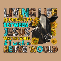 Living Life Somewhere Between Jesus Vintage Tee | Teevron