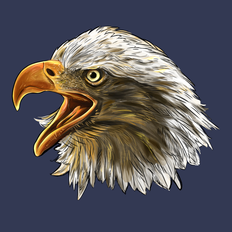 Bald Head Eagle Heavyweight Hoodie by LillyAllenDesigns | Teevron