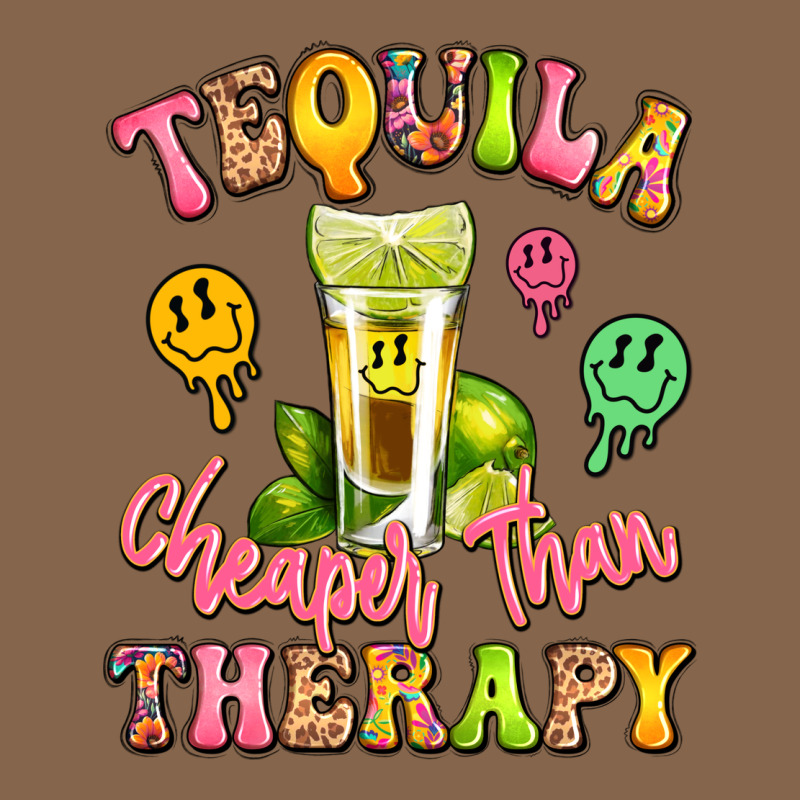 Tequila Cheaper Than Therapy Premium Tee by LillyAllenDesigns | Teevron