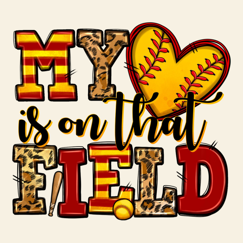 My Heart Is On That Field Softball Vintage Tee by Jasminsmagicworld | Teevron