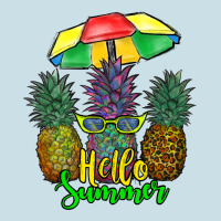 Hello Summer Pineapples Ladies Tee | Teevron
