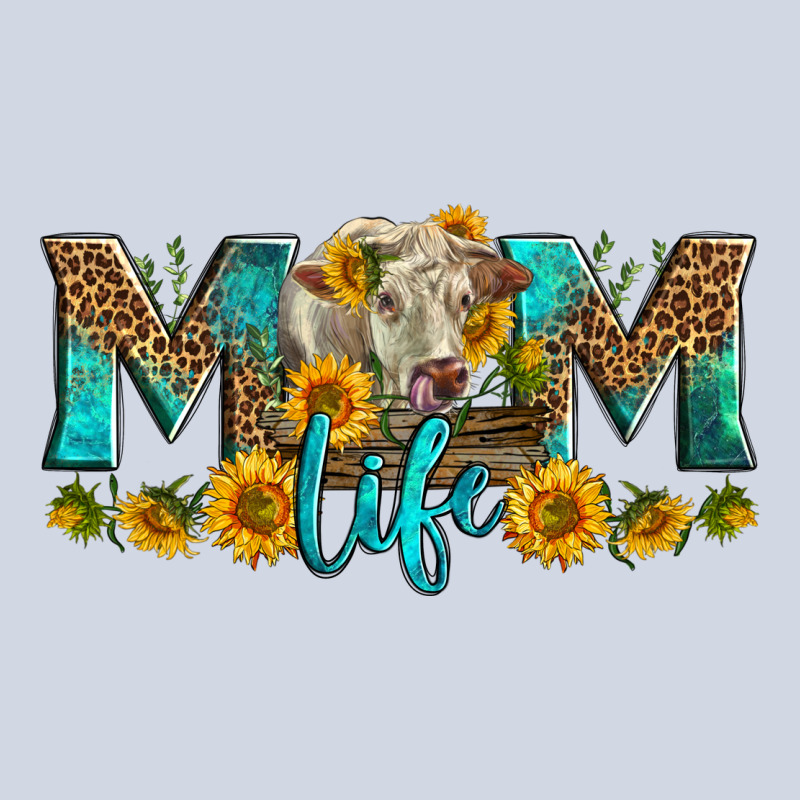 Western Charolais Cow Mom Life Premium Sweatshirt by LillyAllenDesigns | Teevron