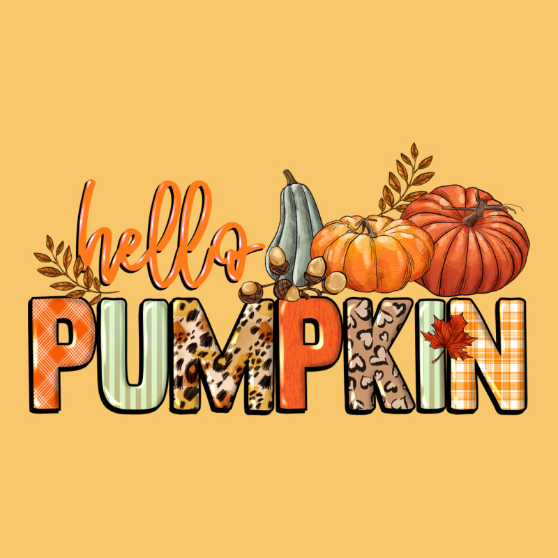 Hello Pumpkin Vintage Hoodie by NancyCooperArtShop | Teevron