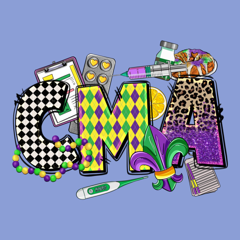 Cma Mardi Gras Certified Medical Assistant Long Sleeve Tee by CowGirlArtShop | Teevron