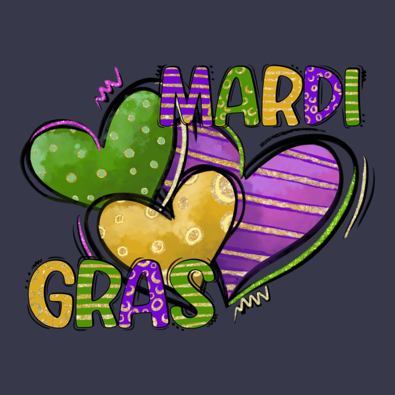 Mardi Gras Heart Long Sleeve Tee by CowGirlArtShop | Teevron
