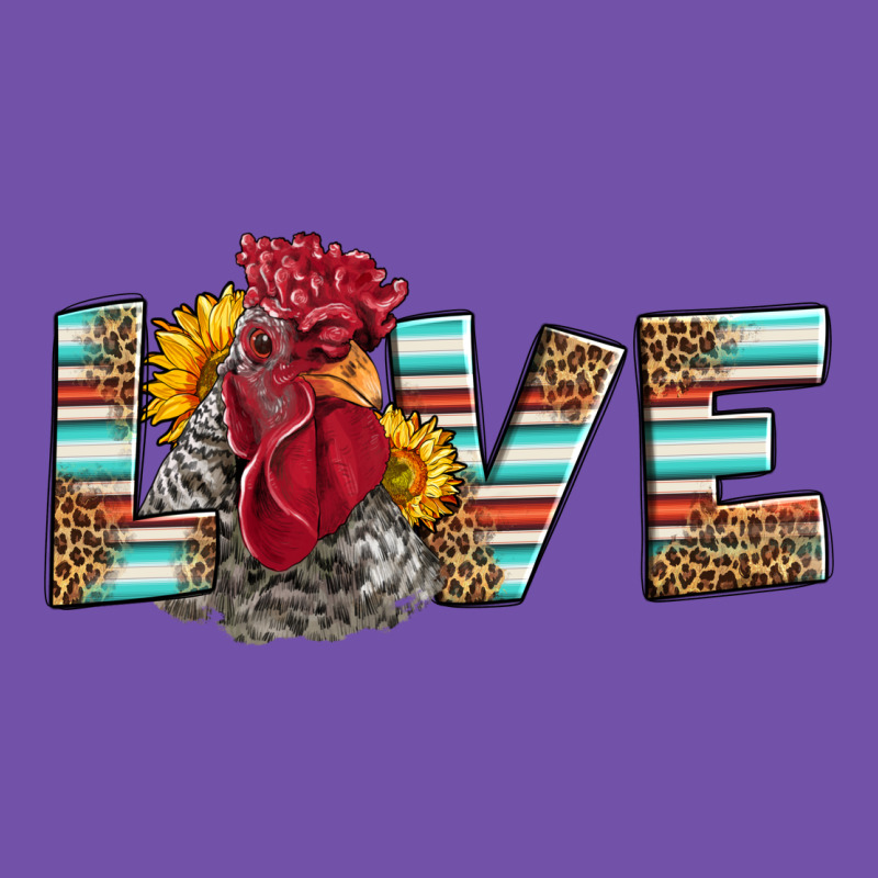 Love Rooster Head Premium Sweatshirt by LillyAllenDesigns | Teevron