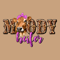 Moody Heifer With Leopard Vintage Tee | Teevron