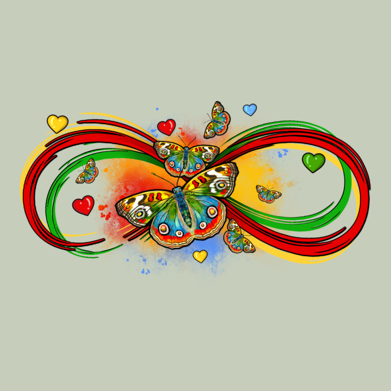 Butterfly Infinity Symbol Autism Ladies Tee by LillyAllenDesigns | Teevron