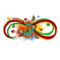 butterfly infinity symbol autism | Teevron