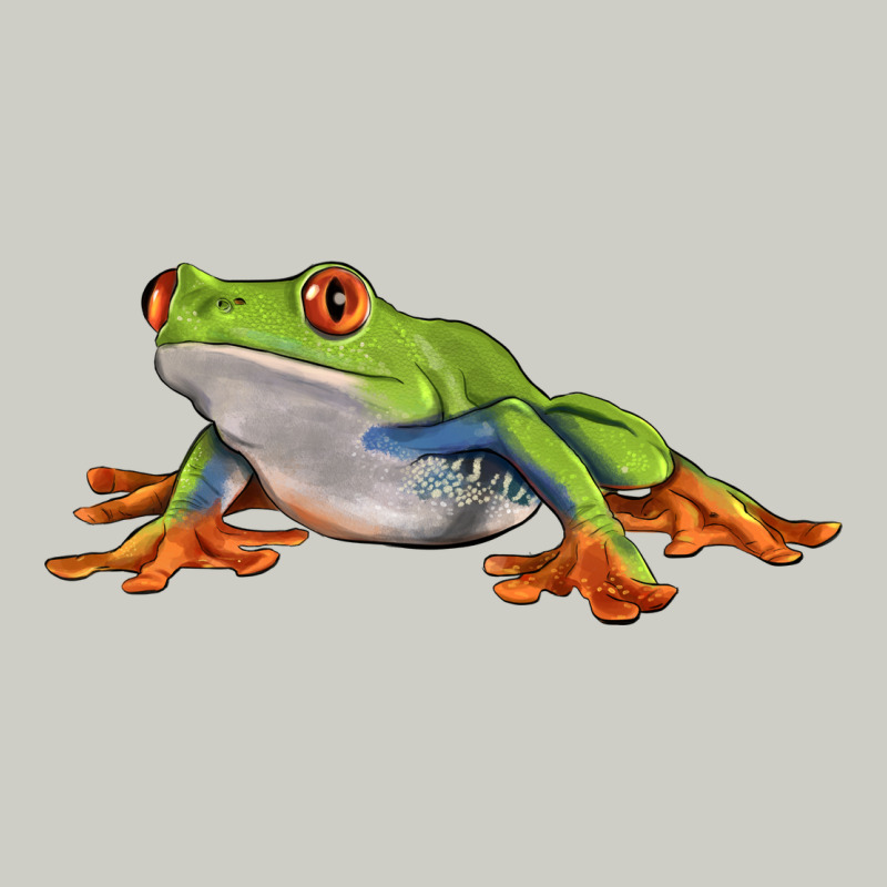 Red Eyed Tree Frog Heavyweight Hoodie by LillyAllenDesigns | Teevron