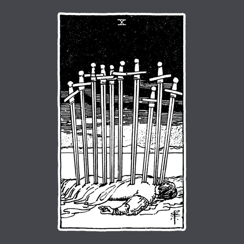 Ten Of Swords   X Of Swords   Tarot Card   Major Arcana   Fortune Tell Classic Tee by tuanDangUi | Teevron
