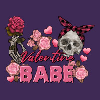 Valentine Babe Valentine's Day Skull Premium Hoodie | Teevron