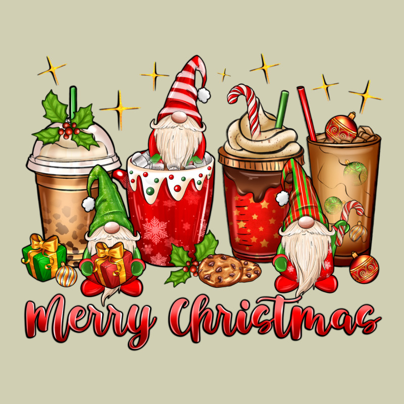 Merry Christmas Gnomes Coffee Cups Heavy Core Tee by MaliasSmallBusiness | Teevron