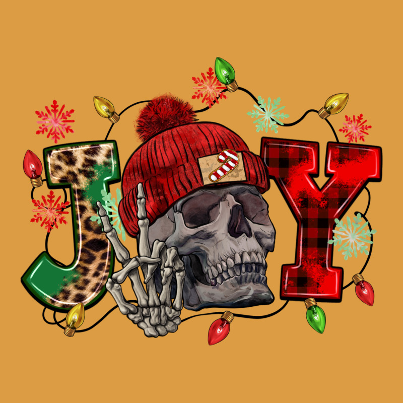 Christmas Joy Skeleton Urban Heavy Tee by NancyCooperArtShop | Teevron