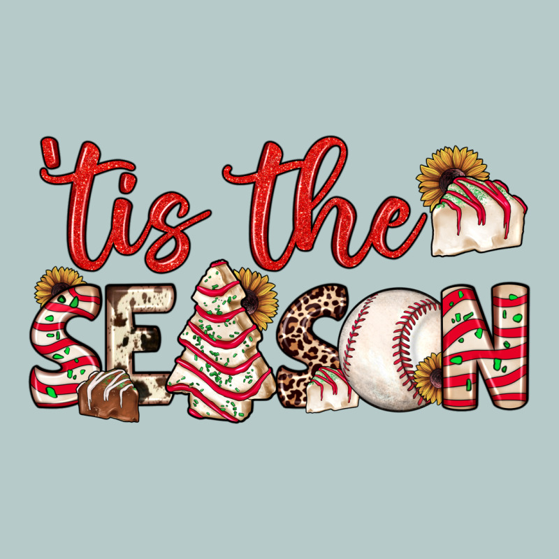 Tis The Season Baseball Little Debbie Tree Cakes Heavy Core Tee by JahusDesignShop | Teevron