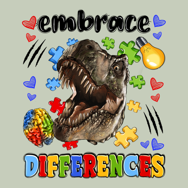 Embrace Differences Ladies Tee by LillyAllenDesigns | Teevron
