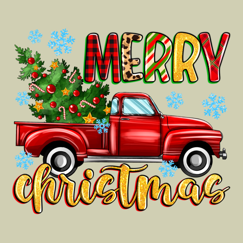Merry Christmas Truck Heavy Core Tee by MaliasSmallBusiness | Teevron