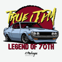 True Jdm. Celica 70 77 (blue Gray) Urban Heavy Tee | Teevron