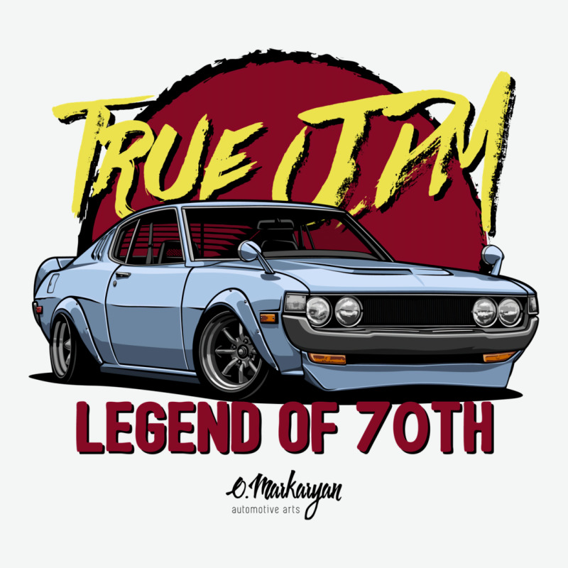 True Jdm. Celica 70 77 (blue Gray) Urban Heavy Tee by tuanDangUi | Teevron