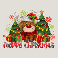 Merry Christmas Reindeer Heavy Core Tee | Teevron