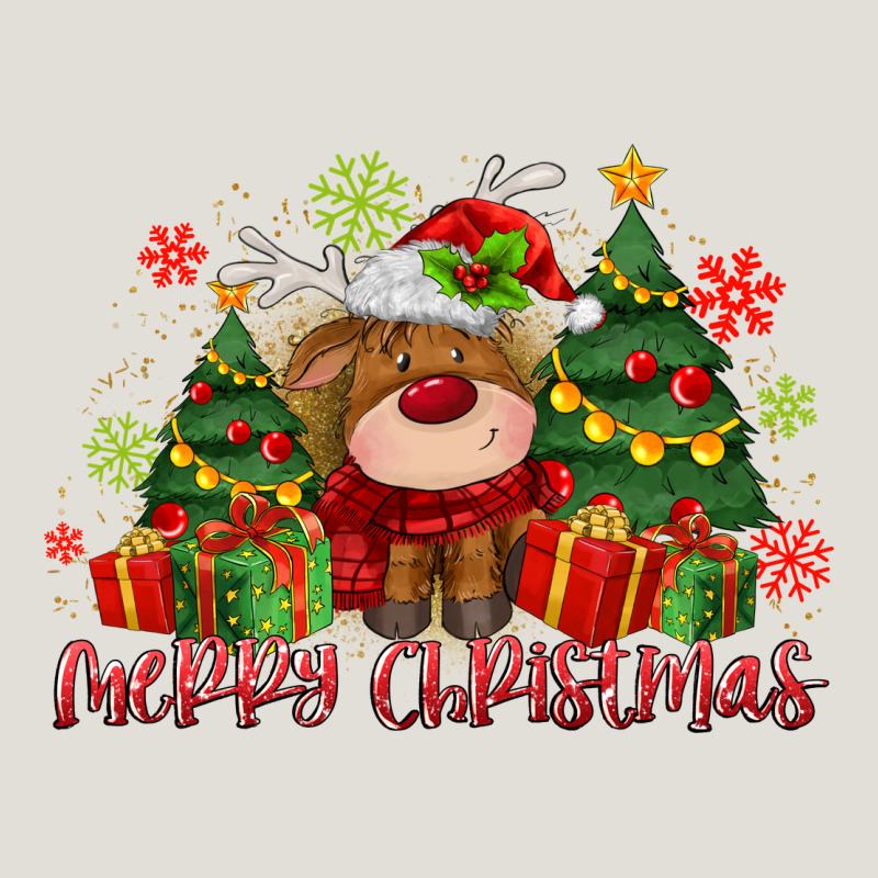 Merry Christmas Reindeer Heavy Core Tee by MaliasSmallBusiness | Teevron