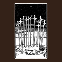 Ten Of Swords   X Of Swords   Tarot Card   Major Arcana   Fortune Tell Heavy Core Tee | Teevron