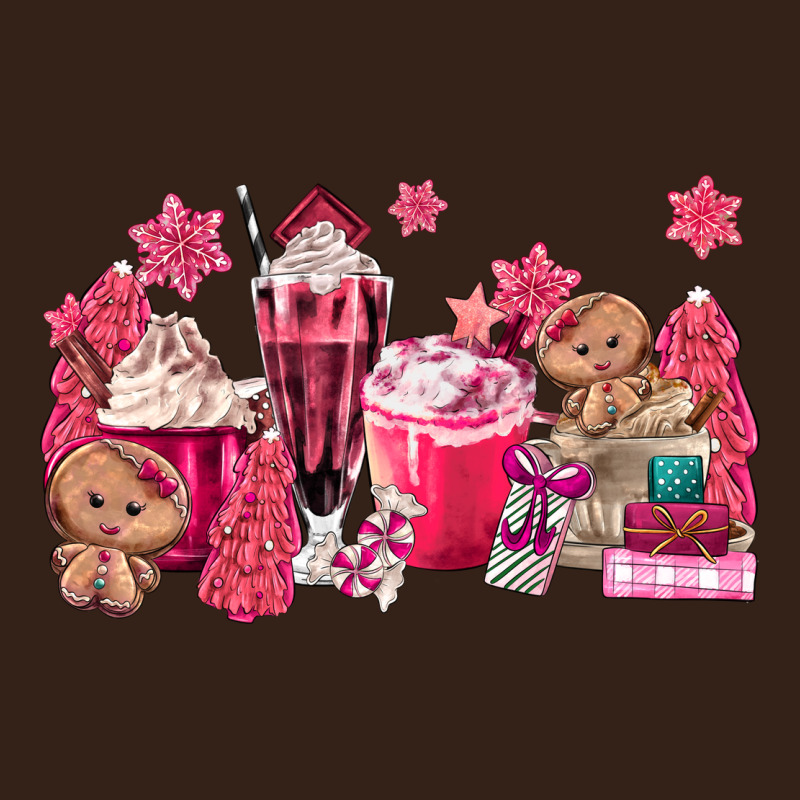 Pink Gingerbread Coffee Heavy Core Tee by MaliasSmallBusiness | Teevron