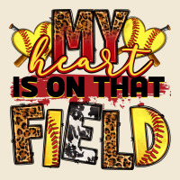 Softball My Heart Is On That Field Premium Tee | Teevron