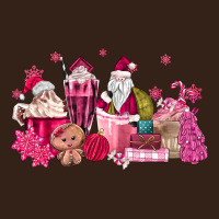 Pink Santa Coffee Heavy Core Tee | Teevron