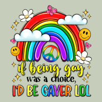 If Being Gay Was A Choice I'd Be Gayer Lol Ladies Tee | Teevron