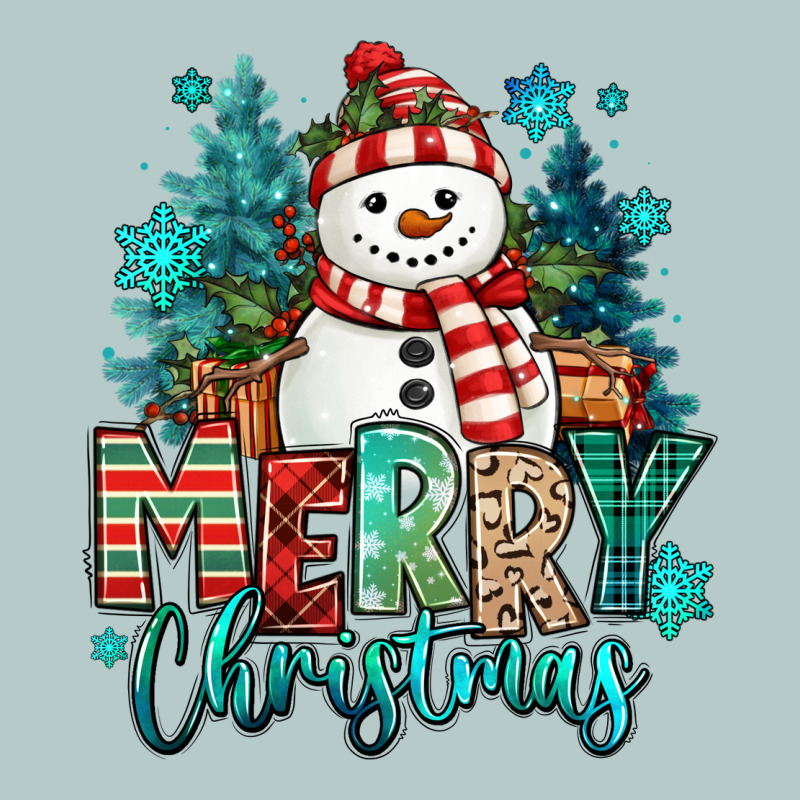 Merry Christmas Snowman Heavy Core Tee by MaliasSmallBusiness | Teevron